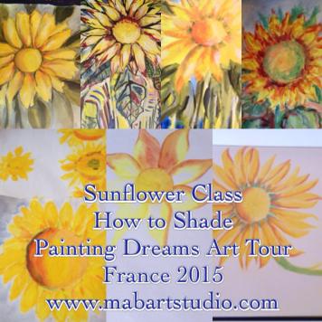 sunflowerclass-howtoshade